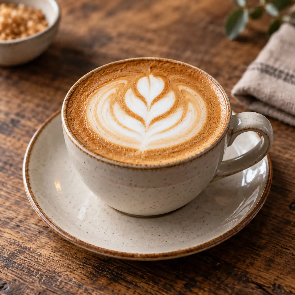 Flat White – Doppelter Espresso mit feinem Milchschaum