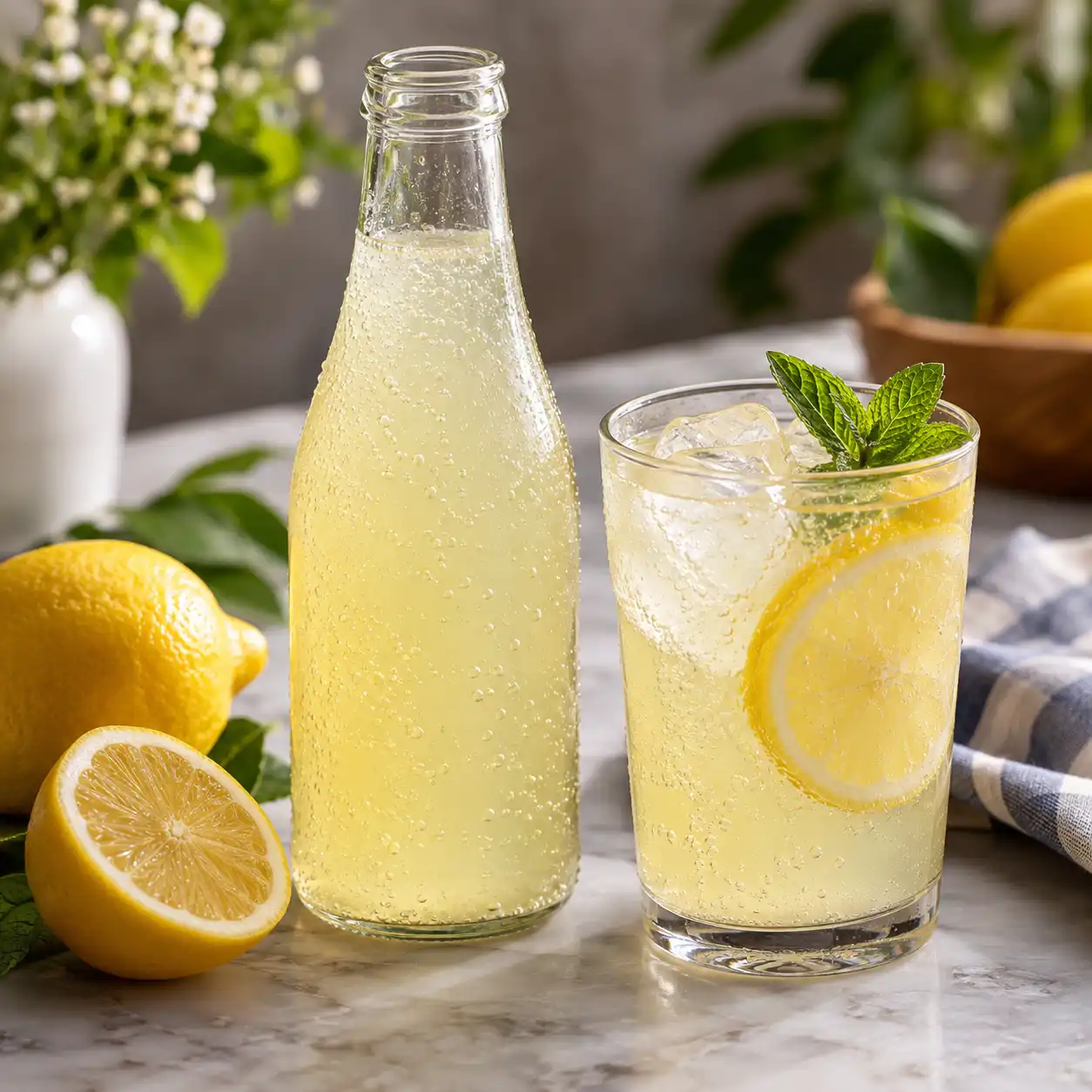 Zitronenlimonade – Erfrischend spritzig · 0,33 l